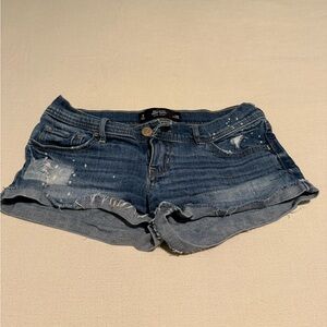 Hollister Blue Denim Women's Shorts